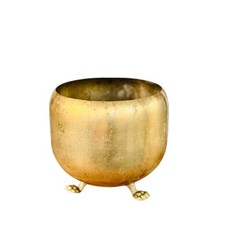 Vintage brass footed for sale  Chapin