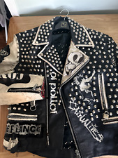 Mens black leather for sale  HEYWOOD