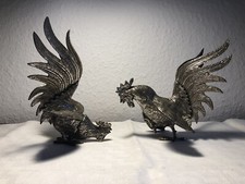 Kampfhähne statuetten gebraucht kaufen  Berlin