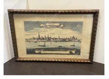 Vintage framed picture gebraucht kaufen  Teterow