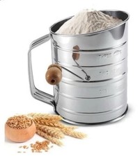 stainless steel 3 cup sifter for sale  Dover