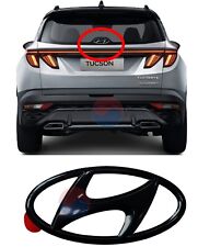 Emblema traseiro preto original do fabricante 86300CGO20 para Hyundai Tucson NX4 21~24, usado comprar usado  Enviando para Brazil