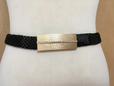 Black evening belt for sale  HASTINGS