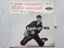 Johnny hallyday disque d'occasion  Bourogne