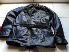 Veste cuir motard d'occasion  Bezons