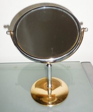 ESPELHO DE VAIDADE VINTAGE LINDO DESIGN DOURADO E PRATA comprar usado ESPELHO DE VAIDADE VINTAGE LINDO DESIGN DOURADO E PRATA comprar usado  Enviando para Brazil