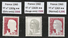 1960 variétés 1263g d'occasion  Alfortville