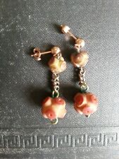 Rosary beads earrings for sale  UK