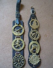Horse brasses leather for sale  BATTLE