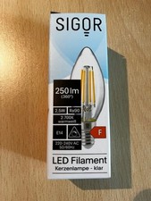 Sigor kerzenlampe klar gebraucht kaufen  Sprockhövel