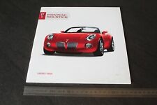 Brochure pontiac solstice d'occasion  Deauville