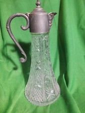 Crystal glass decanter for sale  SWINDON