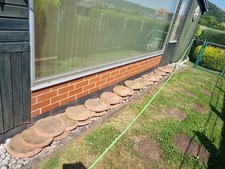 Garten sandstein gehweg gebraucht kaufen  Twistetal