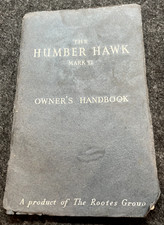 Vintage 1955 humber for sale  KINGS LANGLEY