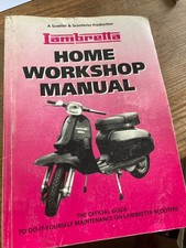 Lambretta manual workshop for sale  WESTCLIFF-ON-SEA