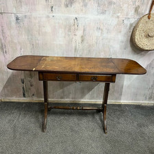 Antique walnut side for sale  ST. NEOTS