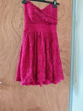 Boohoo red lace for sale  KIDDERMINSTER