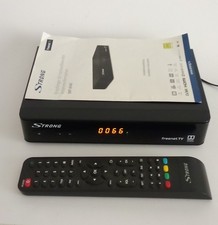 Strong SRT 8540 DVB-T2 Full-HD Receiver, Fernbedienung, Netzteil, Anleitung comprar usado  Enviando para Brazil