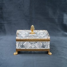 Antique crystal glass d'occasion  Croissy-sur-Seine