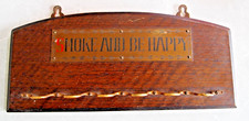 Vintage wood brass for sale  PRESTON