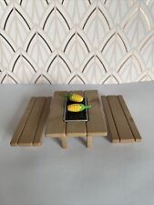 Conjunto de mesa para churrasco Sylvanian Families lança acampamento CE comprar usado  Enviando para Brazil