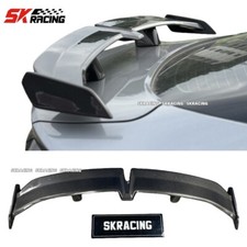 Usado, Novo Universal Real Fibra de Carbono Carro Tronco Traseiro Asa Spoiler Para Sedan Coupe comprar usado  Enviando para Brazil