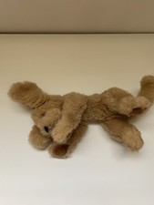 VINTAGE Gund 1985 MUTTSY JR Tan PUPPY DOG 14" Marrom Pelúcia Pata Almofadas T9 comprar usado  Enviando para Brazil