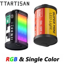 Luz de vídeo LED magnética TTArtisan RGB colorida DSLR câmera luzes de preenchimento CRI95+, usado comprar usado  Enviando para Brazil