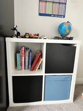 Ikea white kallax for sale  BOLTON