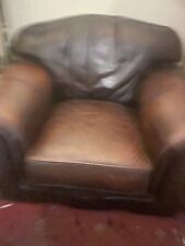 Handmade leather chairs for sale  DARLINGTON