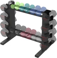 Compact dumbbell rack for sale  SALFORD