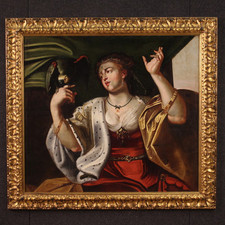 Quadro antico ritratto usato  Italia