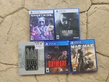 Lot Of 5 Ps5 PS4 Games Resident Evil Village Mad Max PlayStation Game Bundle  for sale  Scottsburg
