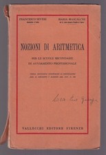 Libro nozioni aritmetica usato  Italia