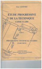 Etude progressive technique d'occasion  Bonnétable