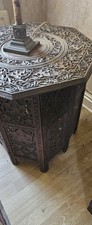 Antique octagonal carved for sale  PWLLHELI
