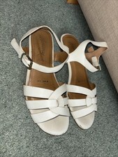 Mantaray white sandals for sale  ASHFORD