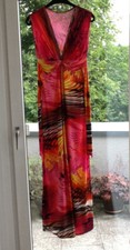 Knallbuntes maxikleid maille gebraucht kaufen  Solingen