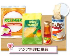 Asian Cuisine Challenge Puchi Sample Series Dream Imported Store brinquedo em miniatura comprar usado  Enviando para Brazil