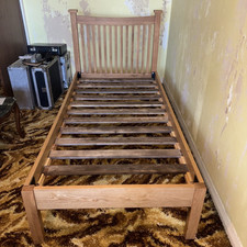 Solid oak bed for sale  SHREWSBURY