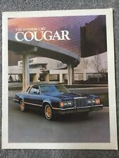 Mercury cougar 1979 for sale  WEYMOUTH