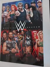 Wwe official program for sale  BARNSLEY