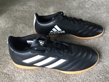 Adidas black goletto for sale  CHESTERFIELD