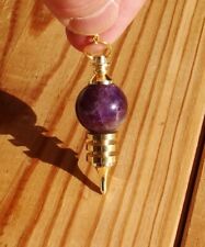 Pendule amethyste plateaux d'occasion  Belleville