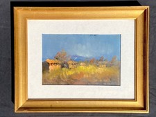 Olio tela paesaggio usato  Trevignano Romano