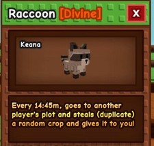 Raccoon grow garden d'occasion  Expédié en Belgium