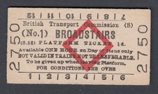 British platform ticket for sale  HOVE
