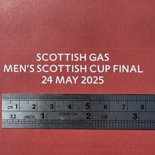 Aberdeen | Camisa final da Copa do Gás Escocesa 2025 detalhe da partida transferência de calor comprar usado  Enviando para Brazil