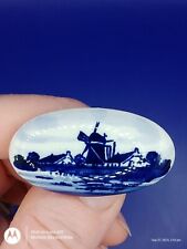 Silver tone delft for sale  LONDON