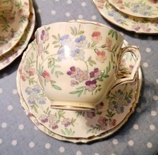 Antique crown staffordshire for sale  BLACKPOOL